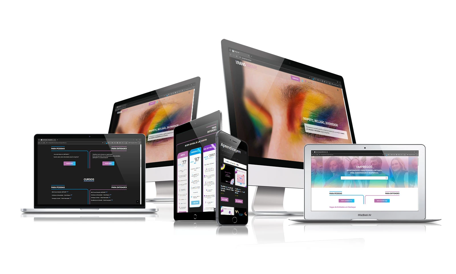 Web Design E Web Development Transparente